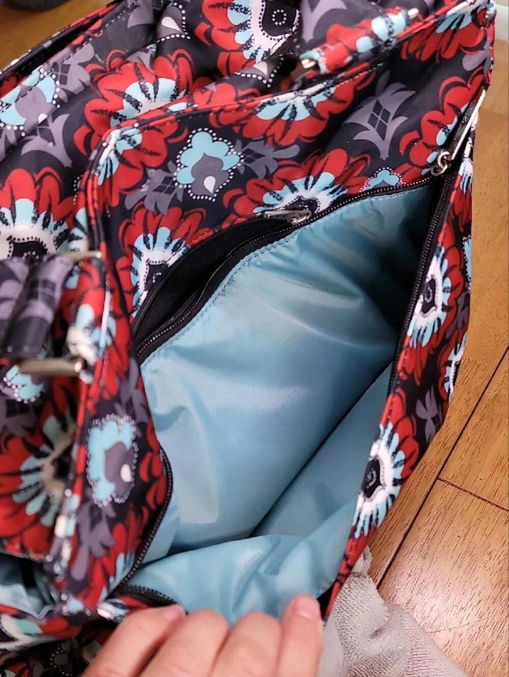 JuJuBe Be Classy diaper bag in the 